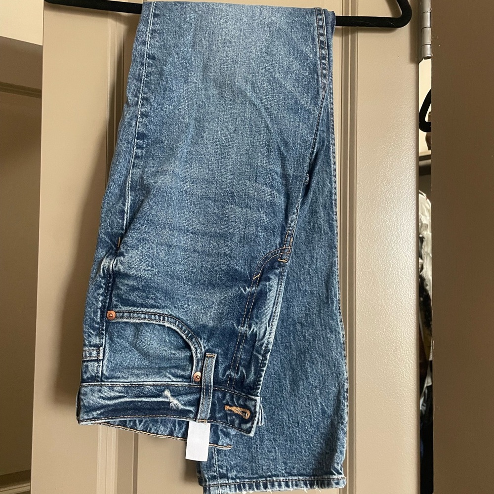H&M Slim Straight Leg Blue Jeans